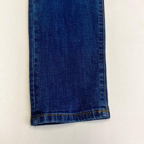 Kut From The Kloth Womens Katy Boyfriend Jeans Blue Whiskered Dark Wash Denim 2 - Picture 7 of 10